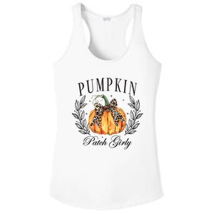 Coquette Pumpkin Patch Girly Pumpkin Fall Halloween Ladies PosiCharge Competitor Racerback Tank