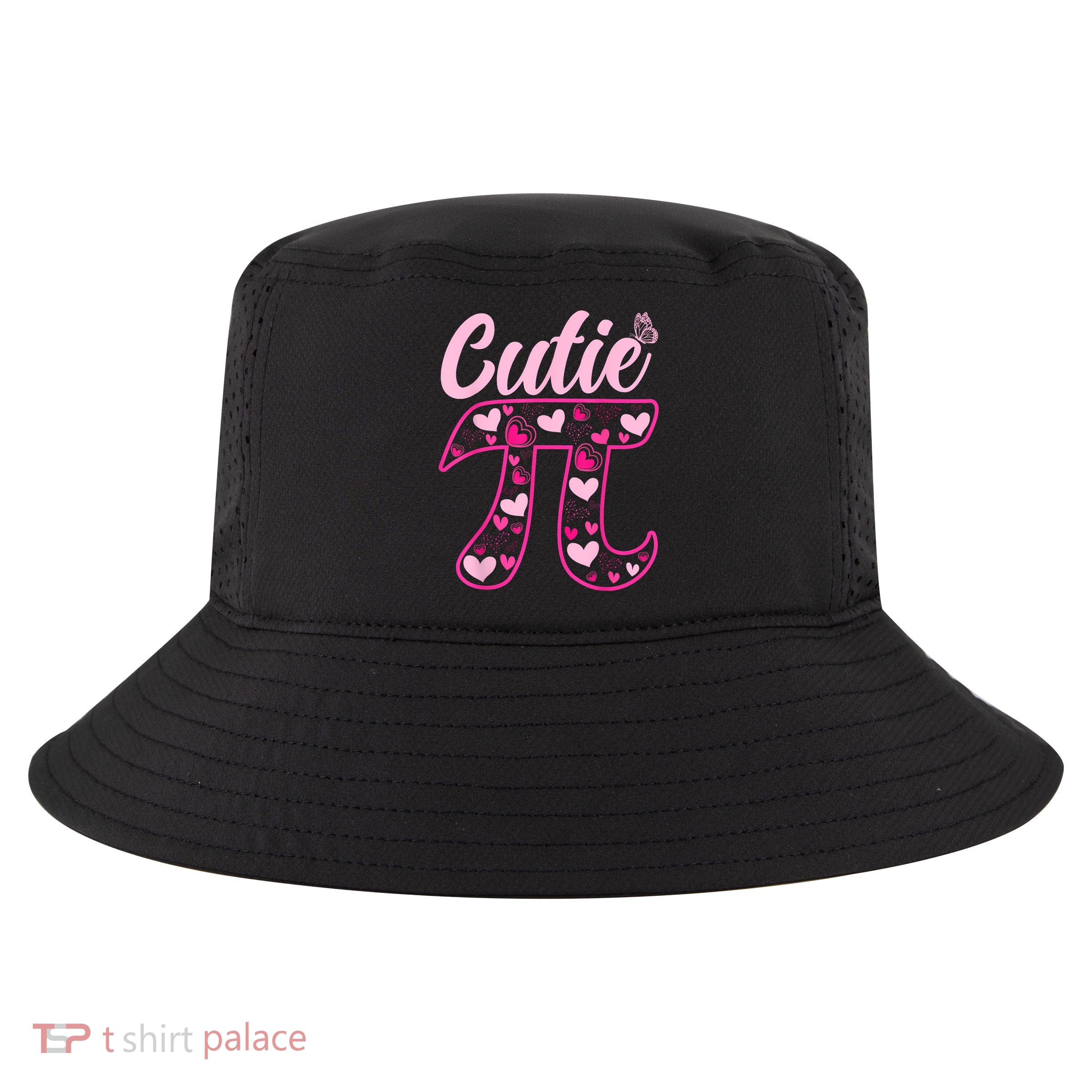 Cutie Pie Pi Day 3.14 Math Teachers Students Women Girl Cool Comfort Performance Bucket Hat