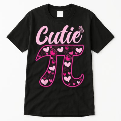 Cutie Pie Pi Day 3.14 Math Teachers Students Women Girl Tall T-Shirt