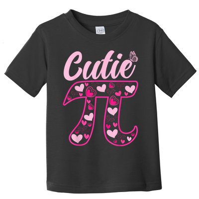Cutie Pie Pi Day 3.14 Math Teachers Students Women Girl Toddler T-Shirt