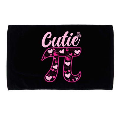 Cutie Pie Pi Day 3.14 Math Teachers Students Women Girl Microfiber Hand Towel