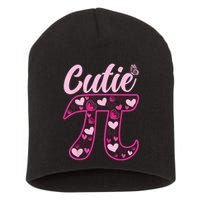 Cutie Pie Pi Day 3.14 Math Teachers Students Women Girl Short Acrylic Beanie