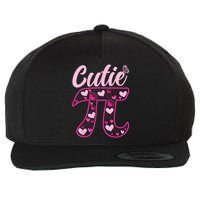 Cutie Pie Pi Day 3.14 Math Teachers Students Women Girl Wool Snapback Cap
