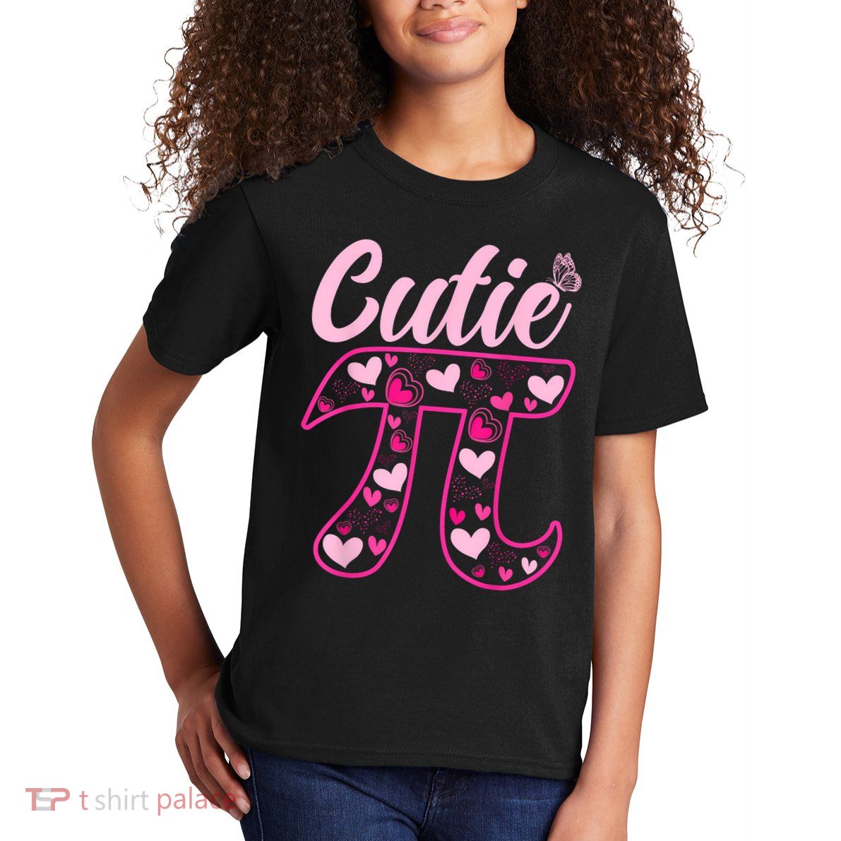 Cutie Pie Pi Day 3.14 Math Teachers Students Women Girl Kids T-Shirt