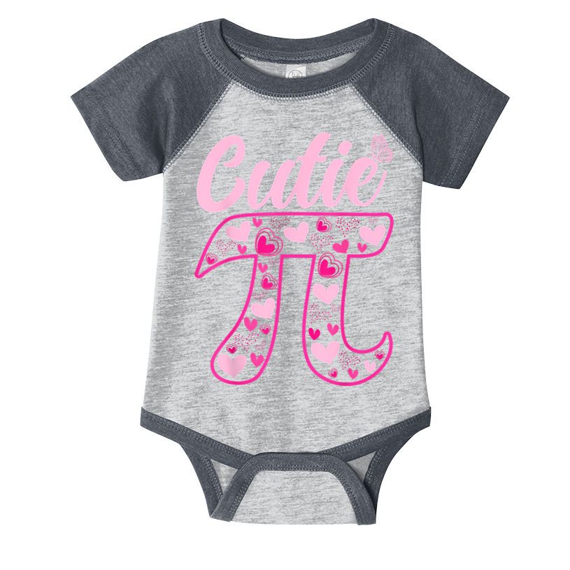 Cutie Pie Pi Day 3.14 Math Teachers Students Women Girl Infant Baby Jersey Bodysuit