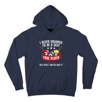 Cool Pool Player Billiards Play Best Gifts Funny Sport Hoodie