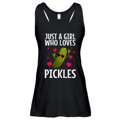 Cool Pickle Pickles Dill Pickle Cucumber Ladies Essential Flowy Tank