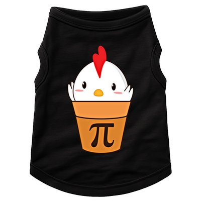Chicken Pot Pi Funny Pie Day Cartoon Chicken Pot Pi Cute Gift Doggie Tank