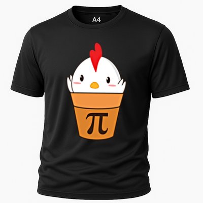 Chicken Pot Pi Funny Pie Day Cartoon Chicken Pot Pi Cute Gift Performance Shirt