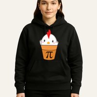 Chicken Pot Pi Funny Pie Day Cartoon Chicken Pot Pi Cute Gift Hoodie