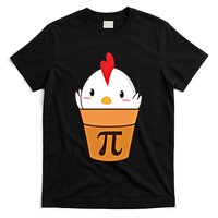 Chicken Pot Pi Funny Pie Day Cartoon Chicken Pot Pi Cute Gift T-Shirt