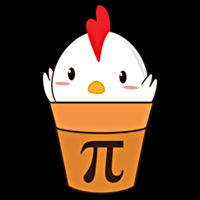 Chicken Pot Pi Funny Pie Day Cartoon Chicken Pot Pi Cute Gift Bucket Hat