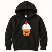 Chicken Pot Pi Funny Pie Day Cartoon Chicken Pot Pi Cute Gift Kids Hoodie