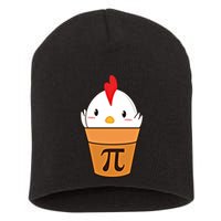 Chicken Pot Pi Funny Pie Day Cartoon Chicken Pot Pi Cute Gift Short Acrylic Beanie