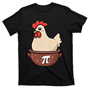 Chicken Pot Pi Funny Pie Day Cartoon Chicken Pot Pi Great Gift T-Shirt