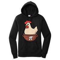 Chicken Pot Pi Funny Pie Day Cartoon Chicken Pot Pi Great Gift Women's Pullover Hoodie