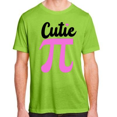 Cutie Pi Pi Day Heart Adult ChromaSoft Performance T-Shirt