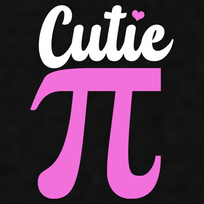 Cutie Pi Pi Day Heart Ladies PosiCharge Tri-Blend Wicking Tank