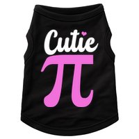 Cutie Pi Pi Day Heart Doggie Tank