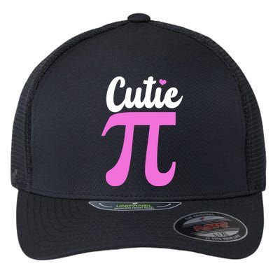 Cutie Pi Pi Day Heart Flexfit Unipanel Trucker Cap