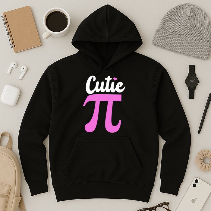 Cutie Pi Pi Day Heart Hoodie