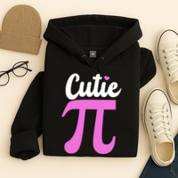 Cutie Pi Pi Day Heart Hoodie