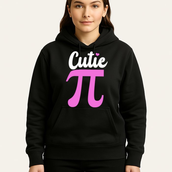 Cutie Pi Pi Day Heart Hoodie