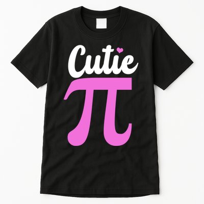 Cutie Pi Pi Day Heart Tall T-Shirt