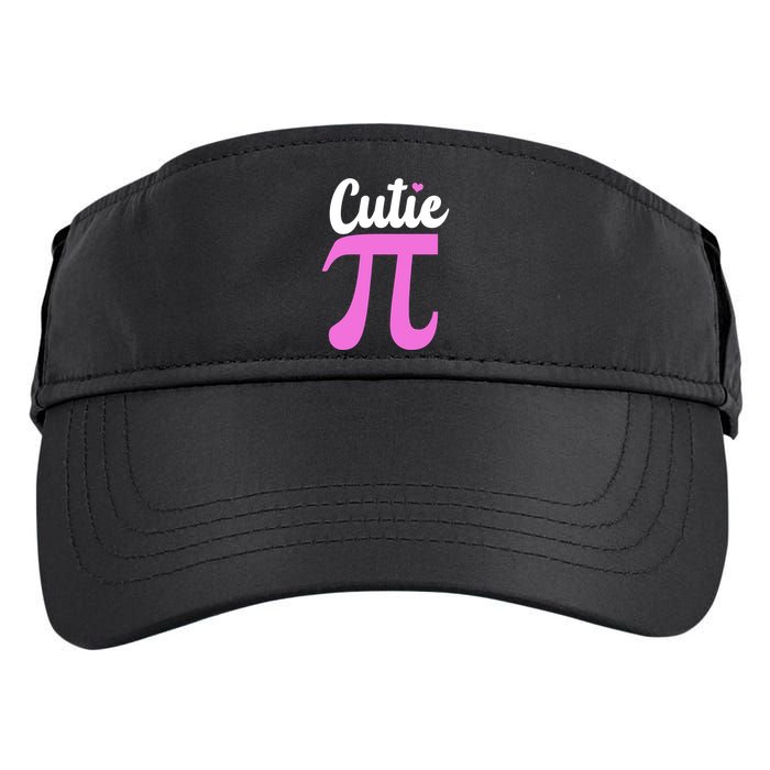 Cutie Pi Pi Day Heart Adult Drive Performance Visor