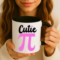 Cutie Pi Pi Day Heart Mug