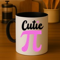 Cutie Pi Pi Day Heart Mug