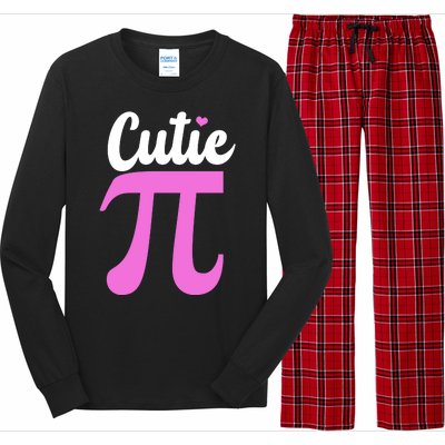 Cutie Pi Pi Day Heart Long Sleeve Pajama Set