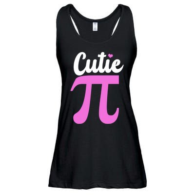 Cutie Pi Pi Day Heart Ladies Essential Flowy Tank