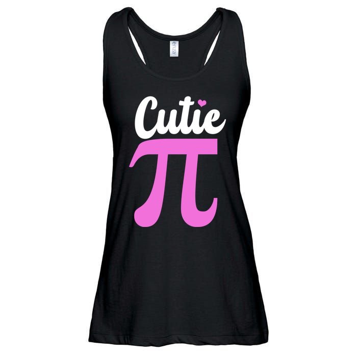 Cutie Pi Pi Day Heart Ladies Essential Flowy Tank