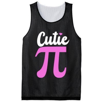 Cutie Pi Pi Day Heart Mesh Reversible Basketball Jersey Tank