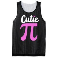 Cutie Pi Pi Day Heart Mesh Reversible Basketball Jersey Tank