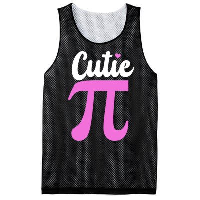 Cutie Pi Pi Day Heart Mesh Reversible Basketball Jersey Tank