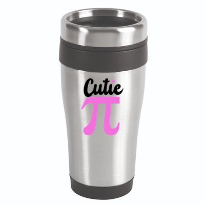 Cutie Pi Pi Day Heart 16oz Travel Tumbler