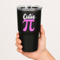 Cutie Pi Pi Day Heart Tumbler