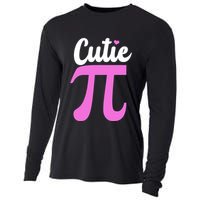 Cutie Pi Pi Day Heart Cooling Performance Long Sleeve Crew