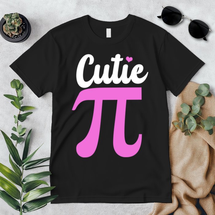 Cutie Pi Pi Day Heart Premium T-Shirt