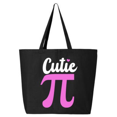Cutie Pi Pi Day Heart 25L Jumbo Tote