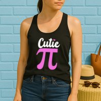 Cutie Pi Pi Day Heart Womens Tank Top