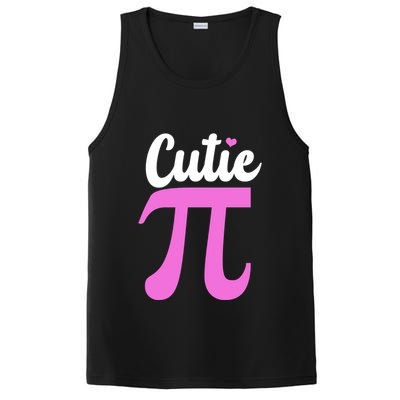 Cutie Pi Pi Day Heart PosiCharge Competitor Tank