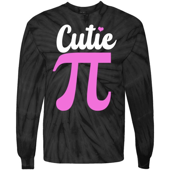 Cutie Pi Pi Day Heart Tie-Dye Long Sleeve Shirt