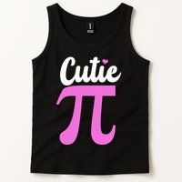 Cutie Pi Pi Day Heart Tank Top