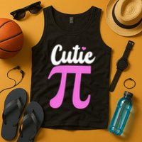 Cutie Pi Pi Day Heart Tank Top