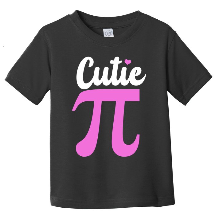 Cutie Pi Pi Day Heart Toddler T-Shirt