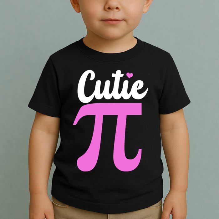 Cutie Pi Pi Day Heart Toddler T-Shirt