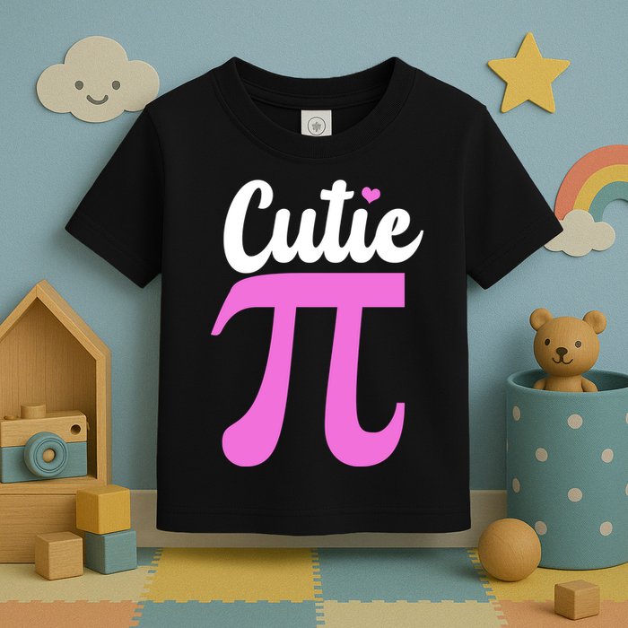 Cutie Pi Pi Day Heart Toddler T-Shirt